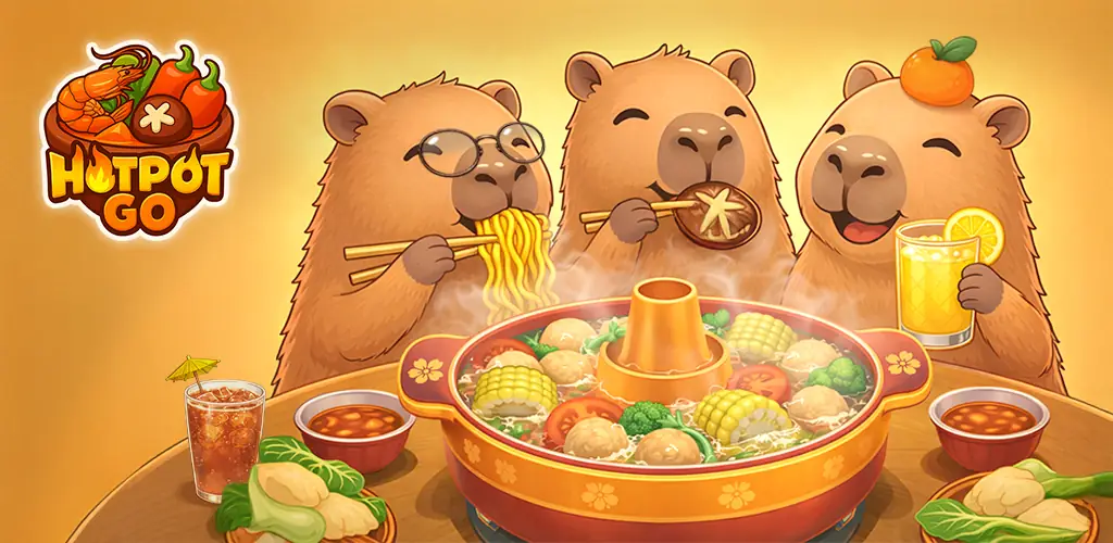Hotpot Go: Food Sort 游戏 Android 封面艺术