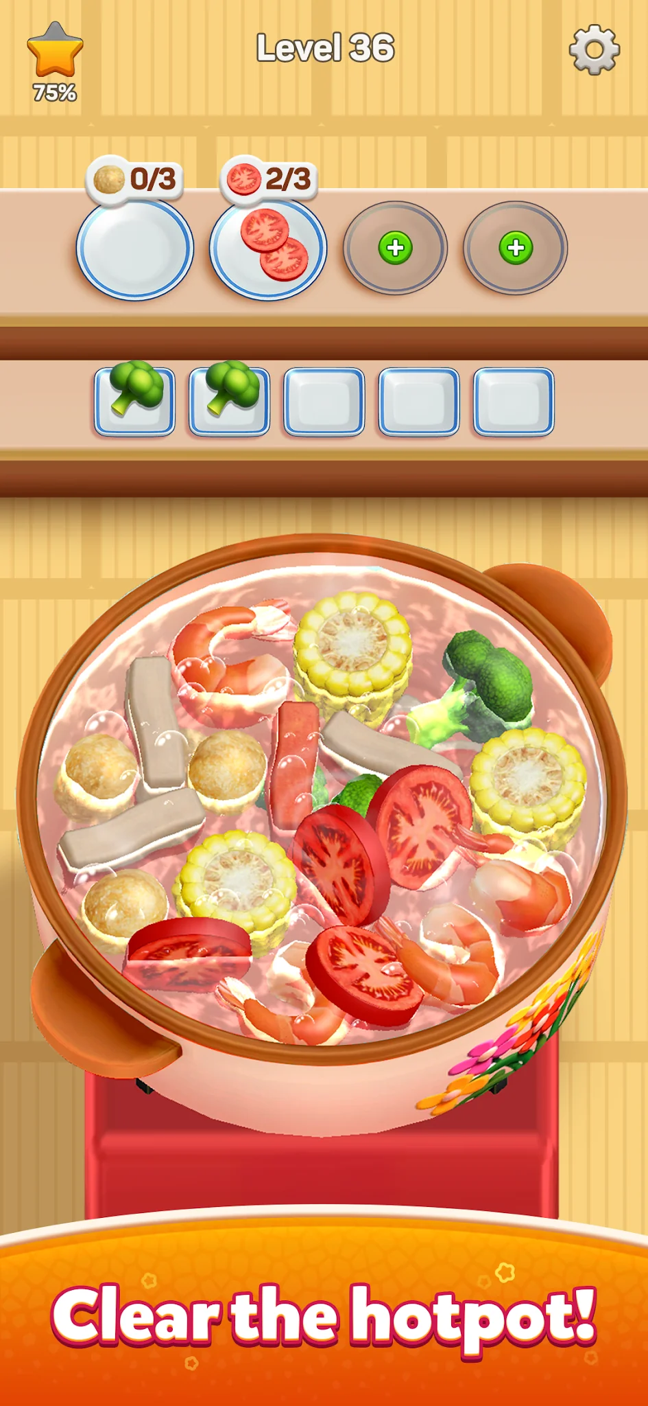 截图 Hotpot Go: Food Sort 2