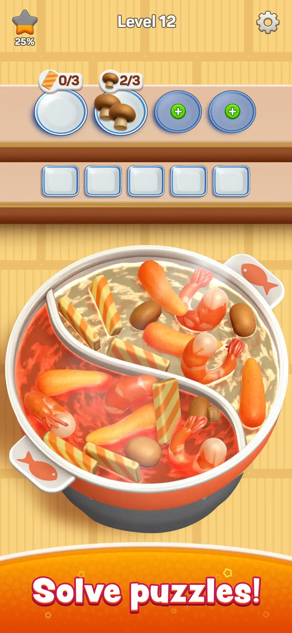 截图 Hotpot Go: Food Sort 6