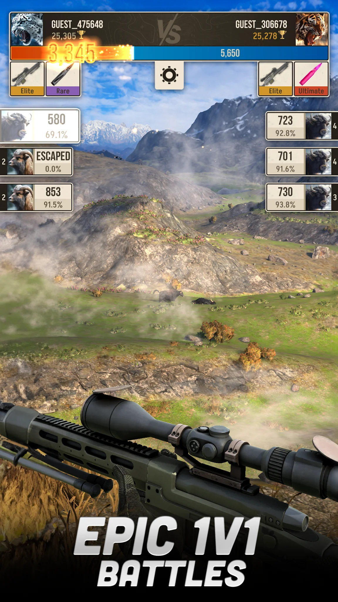 Скриншот Hunting Battle: Hunter Game 1