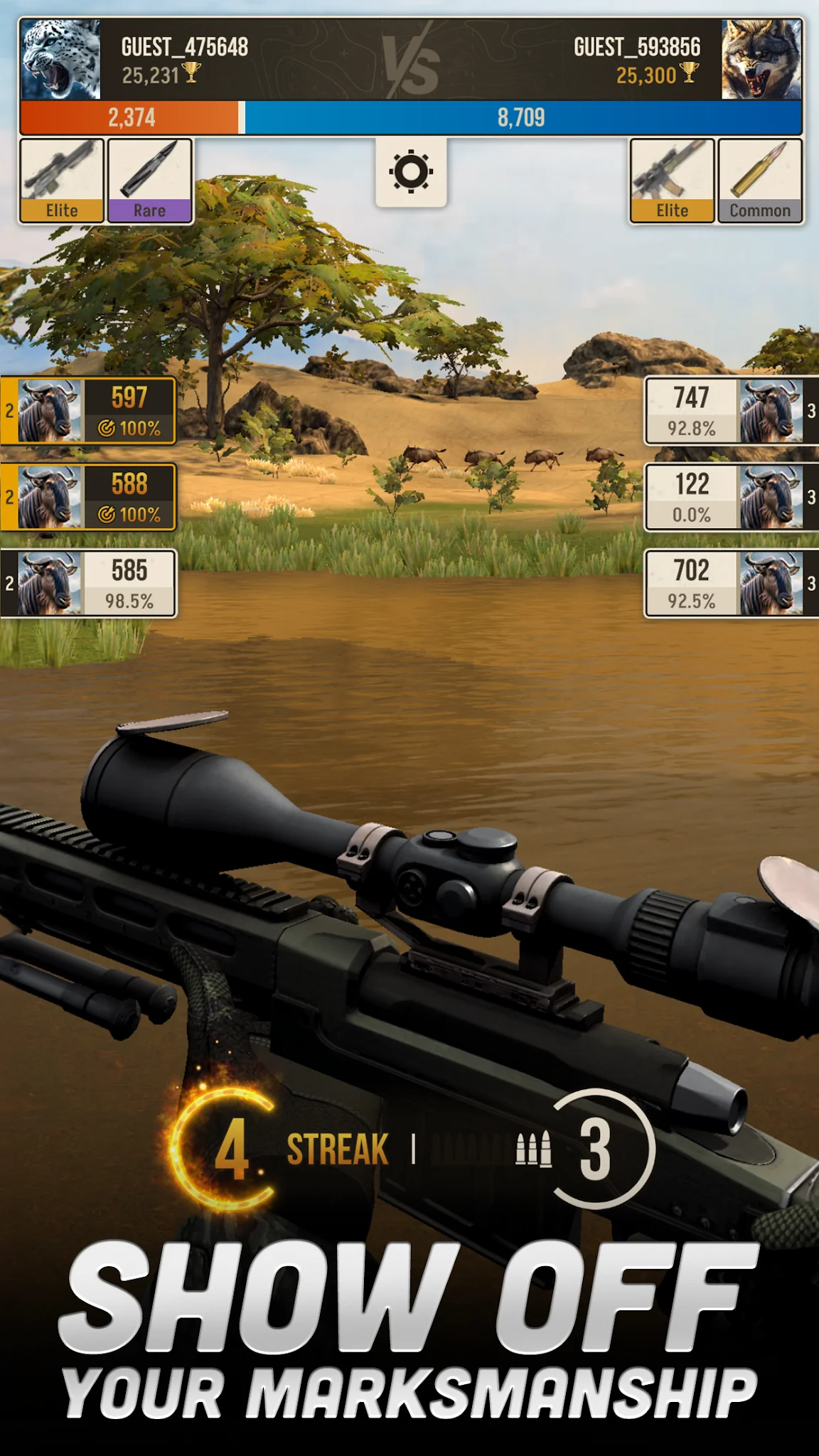 Скриншот Hunting Battle: Hunter Game 3