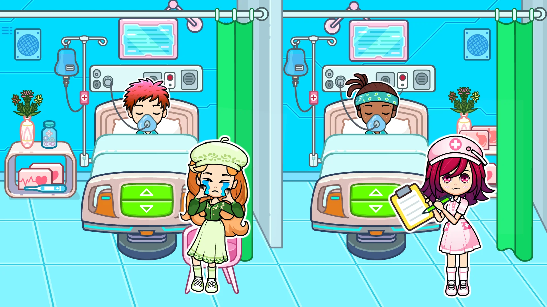 Снимка на екрана Tizi Town болница: игри доктор 2