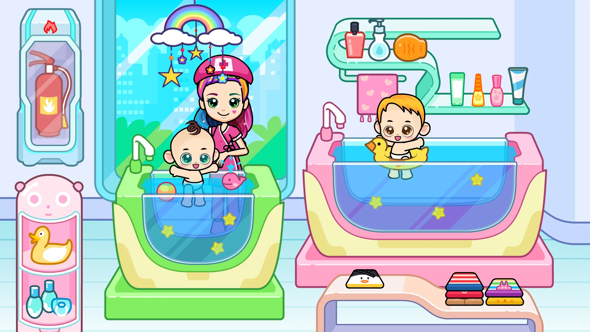 Снимка на екрана Tizi Town болница: игри доктор 3