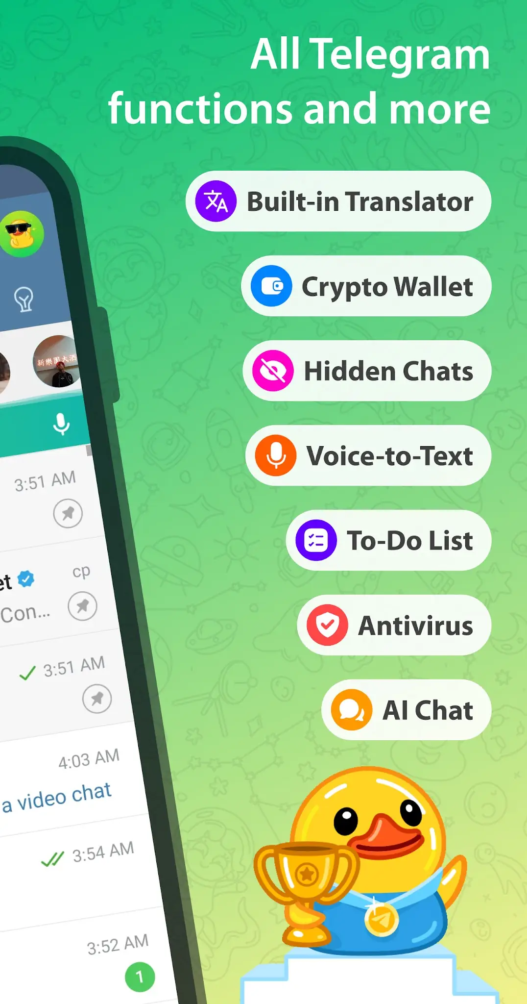 Schermata iMe: Messenger AI Sicuro 2