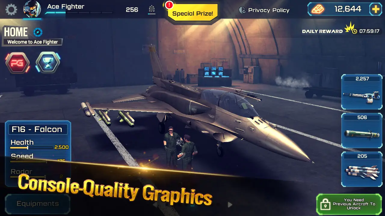 Screenshot Ace Fighter: Modern Air Combat 2