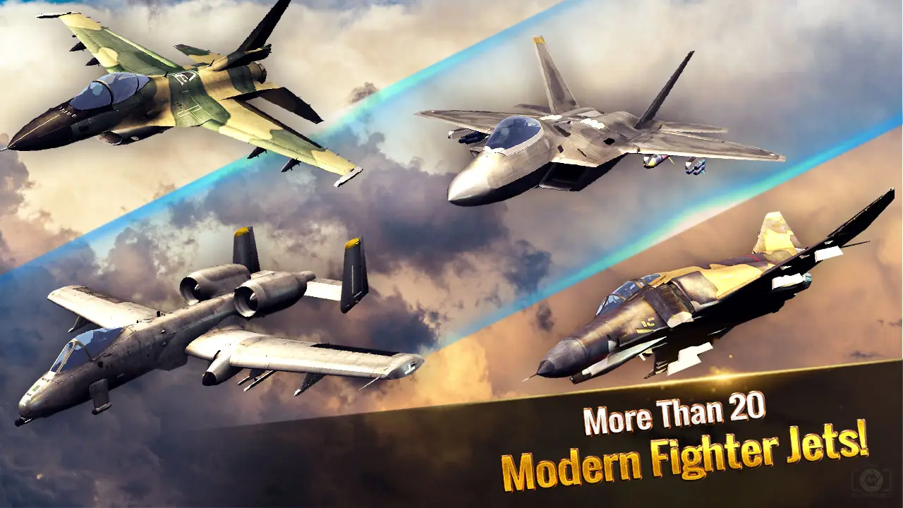 Screenshot Ace Fighter: Modern Air Combat 3