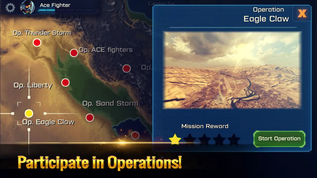 Screenshot Ace Fighter: Modern Air Combat 5