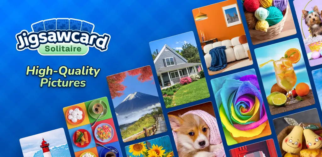 Jigsawcard Solitaire Puzzle खेल Android के लिए कवर आर्ट