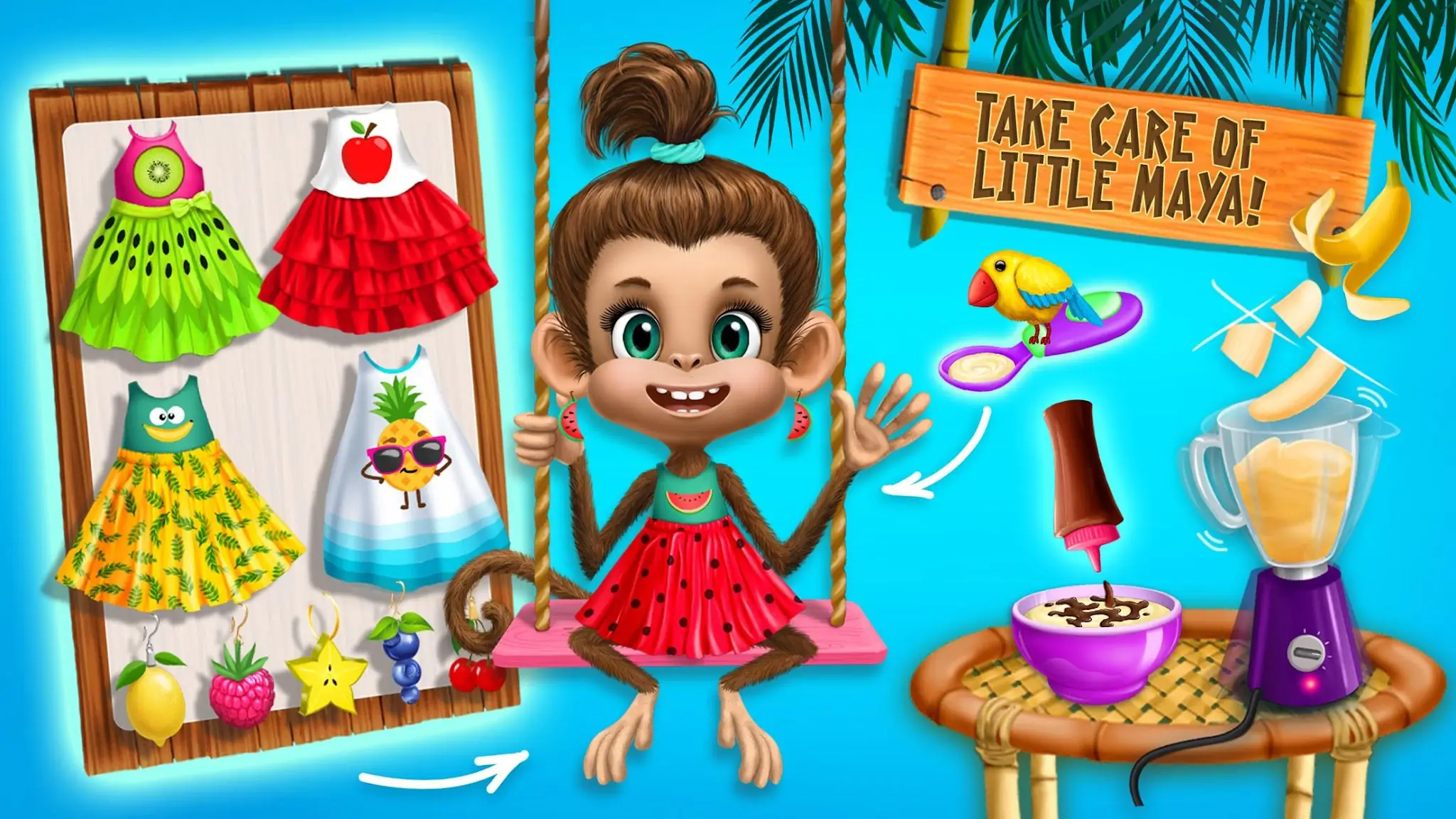 Snímek obrazovky Jungle Animal Hair Salon 2 3