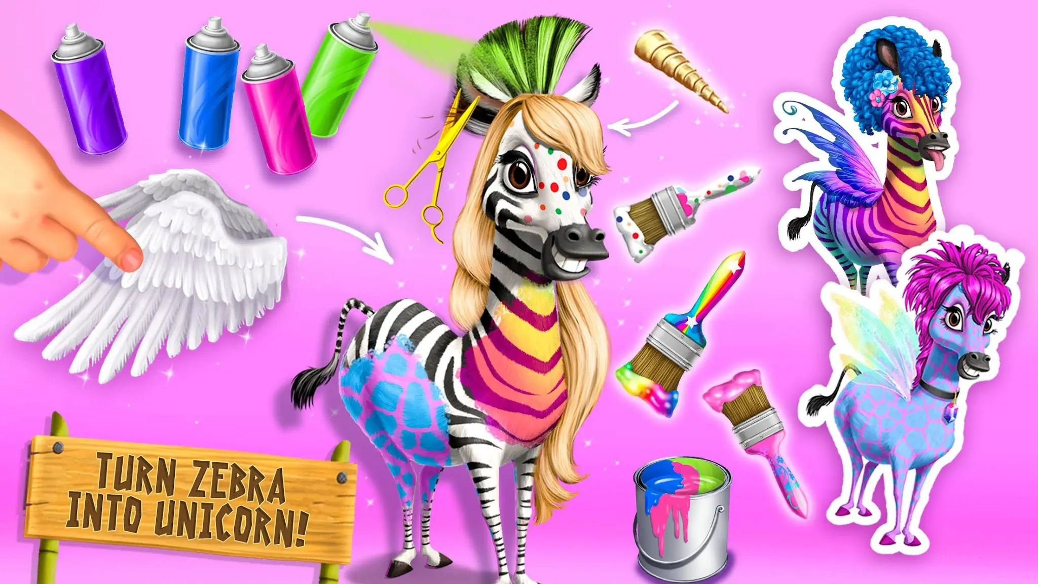 Snímek obrazovky Jungle Animal Hair Salon 2 8