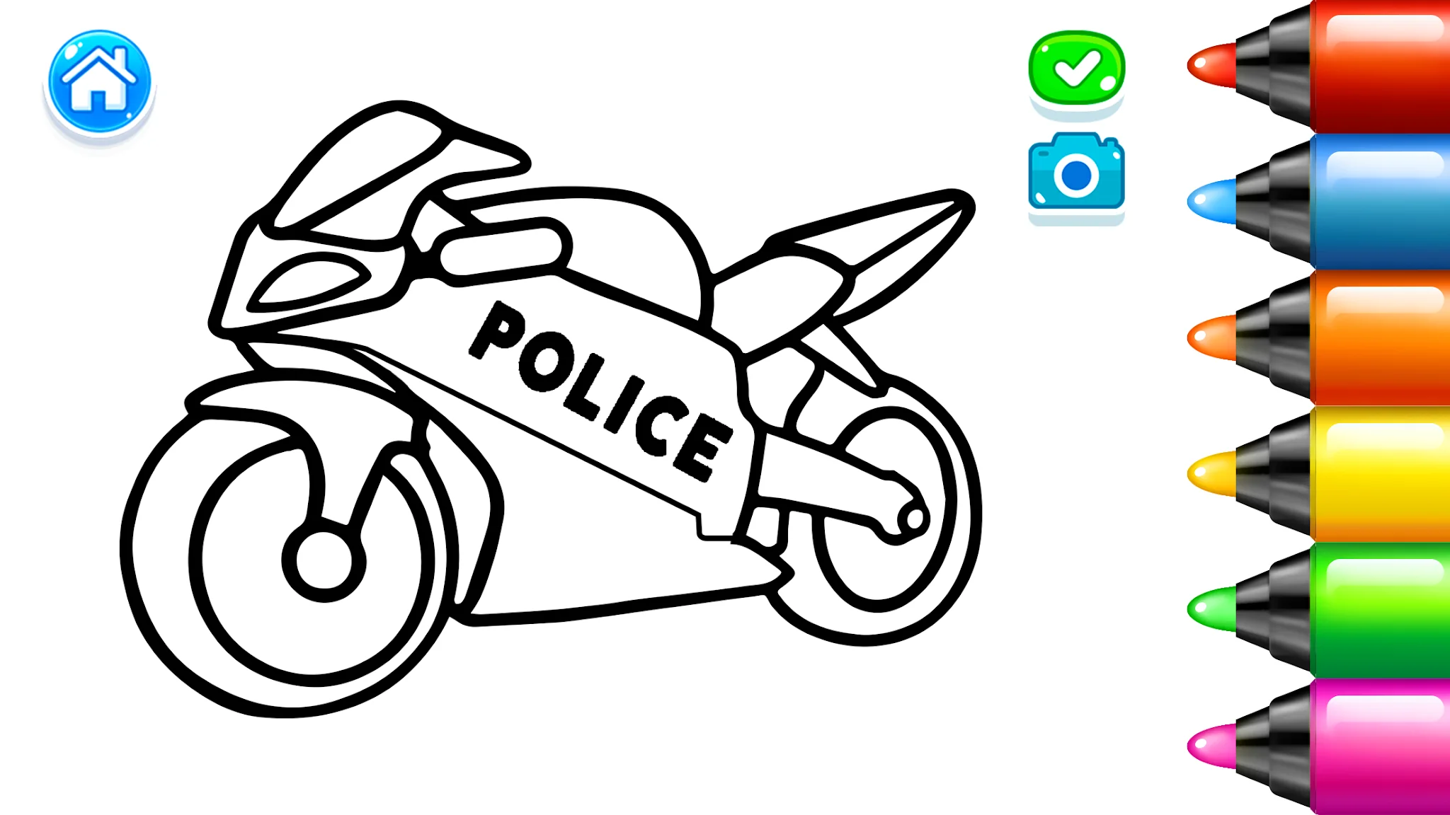 Скриншот Kids Coloring Pages For Boys 1