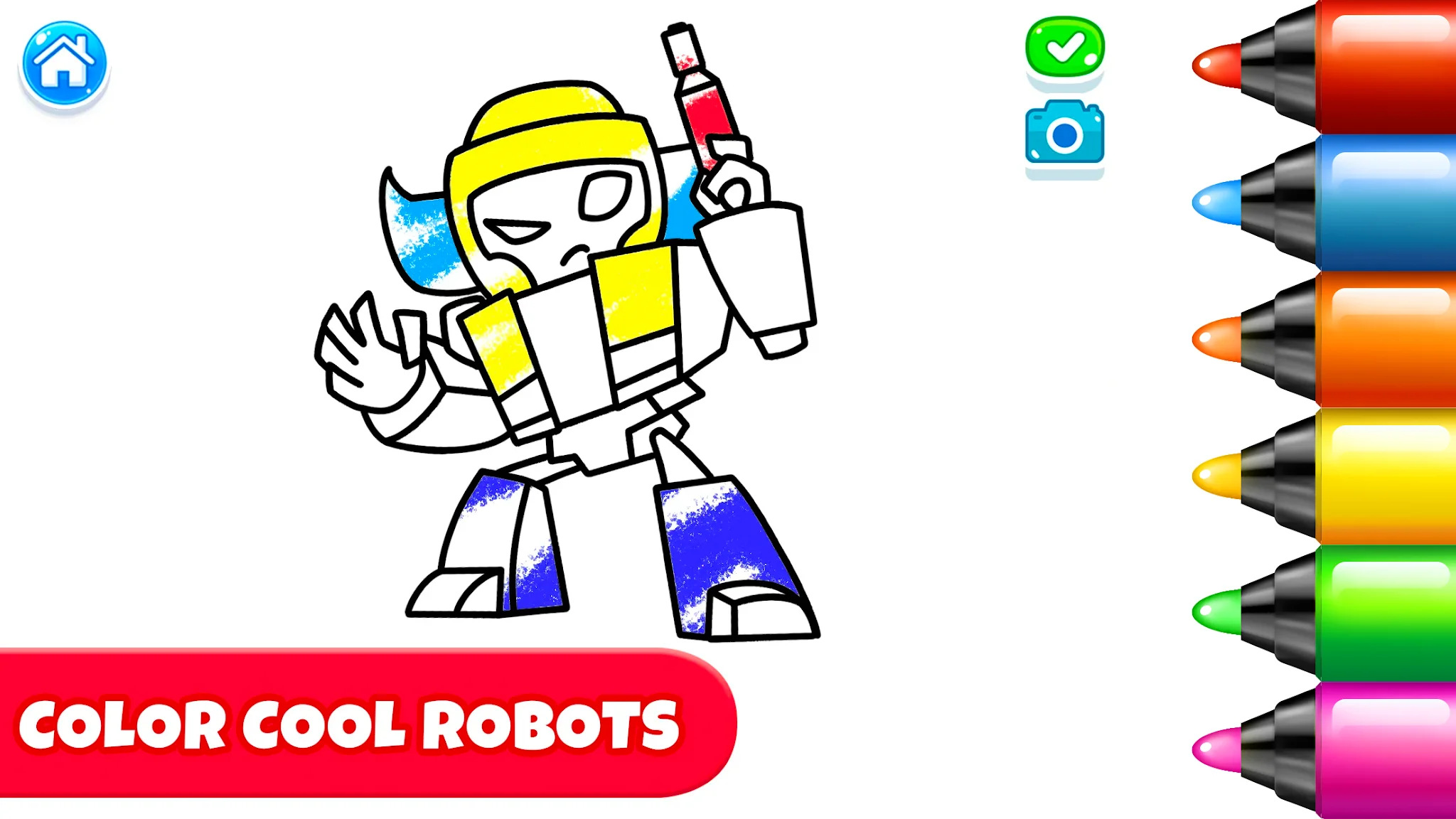 Скриншот Kids Coloring Pages For Boys 7