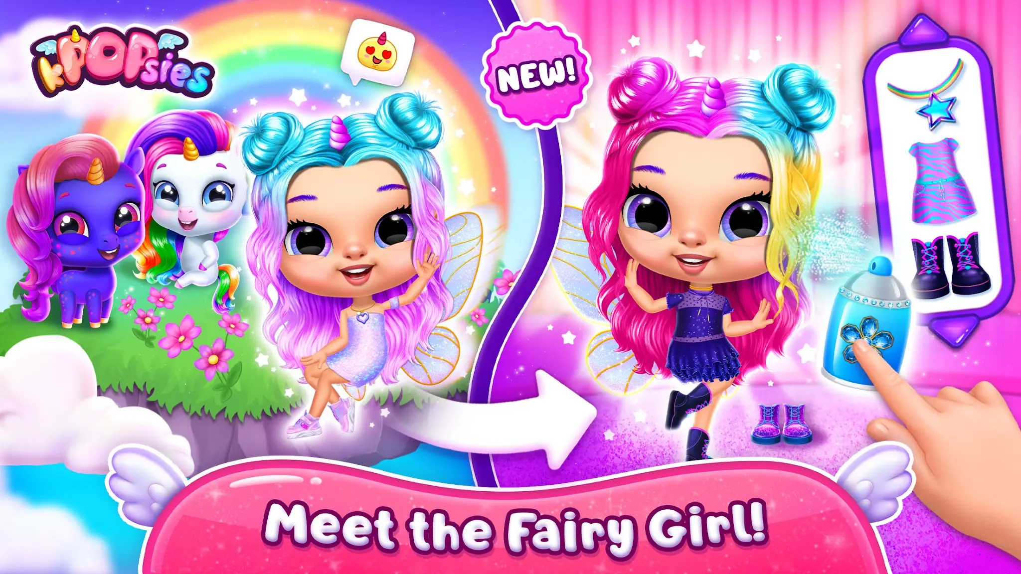 Kpopsies - Hatch Baby Unicorns képernyőkép 2
