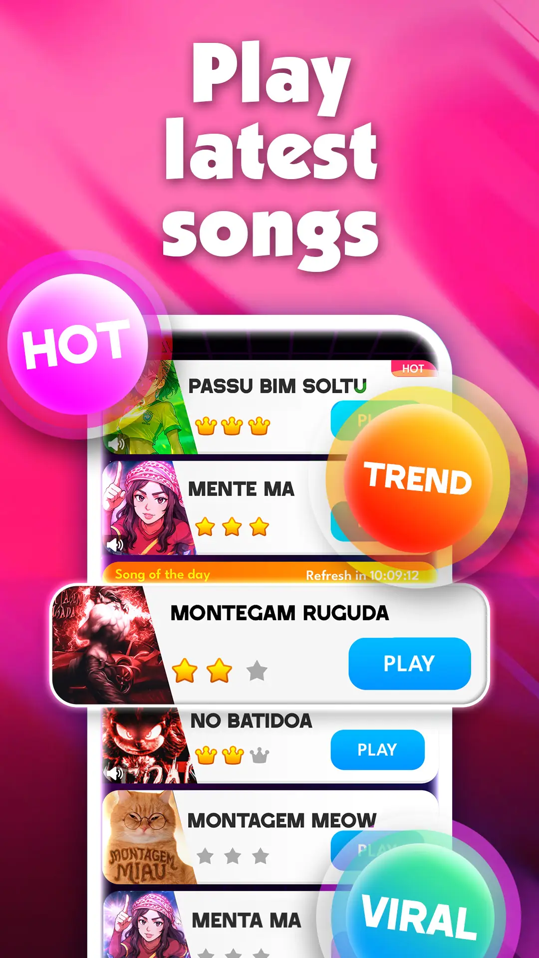 Capture d'écran Magic Level 9: jeux de musique 1