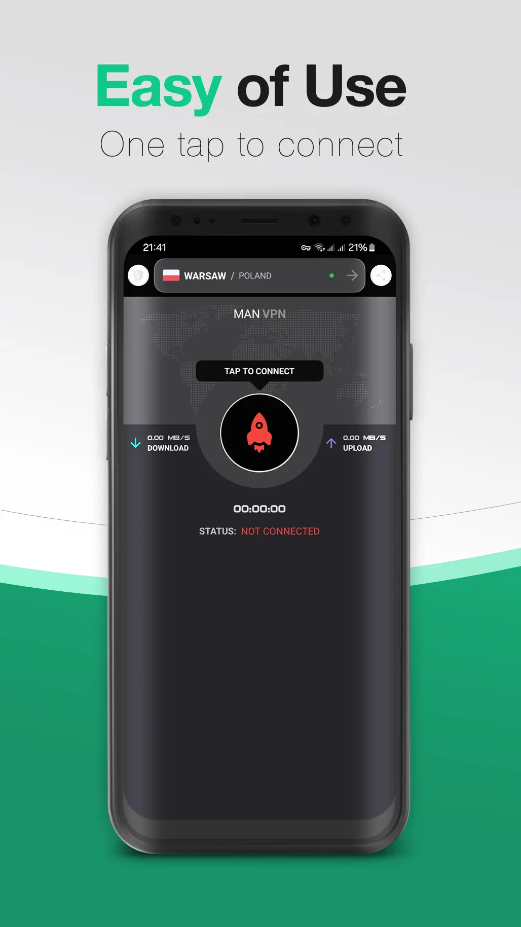 Captura de tela Man VPN - Secure VPN Proxy 3