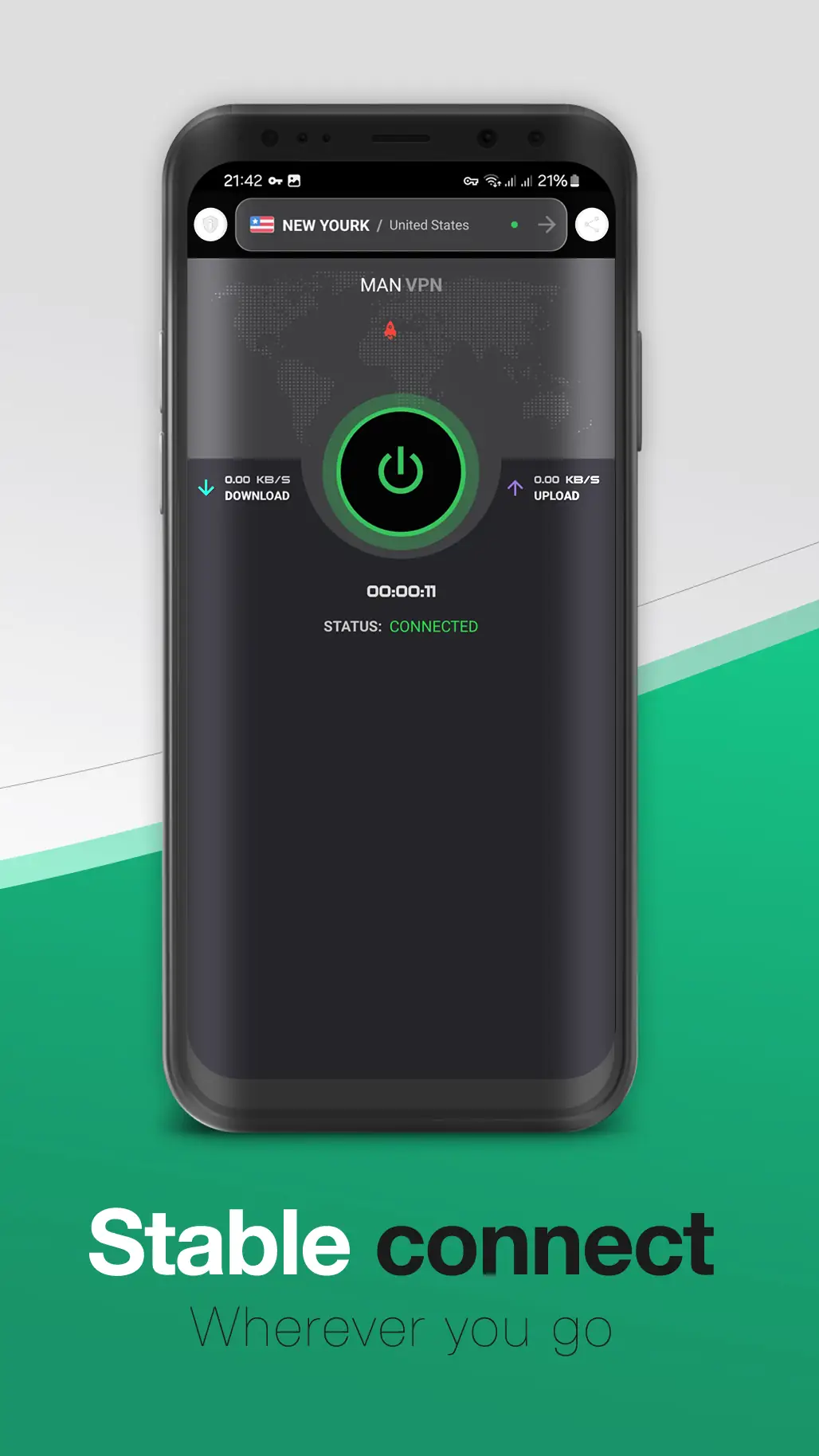 Captura de tela Man VPN - Secure VPN Proxy 4