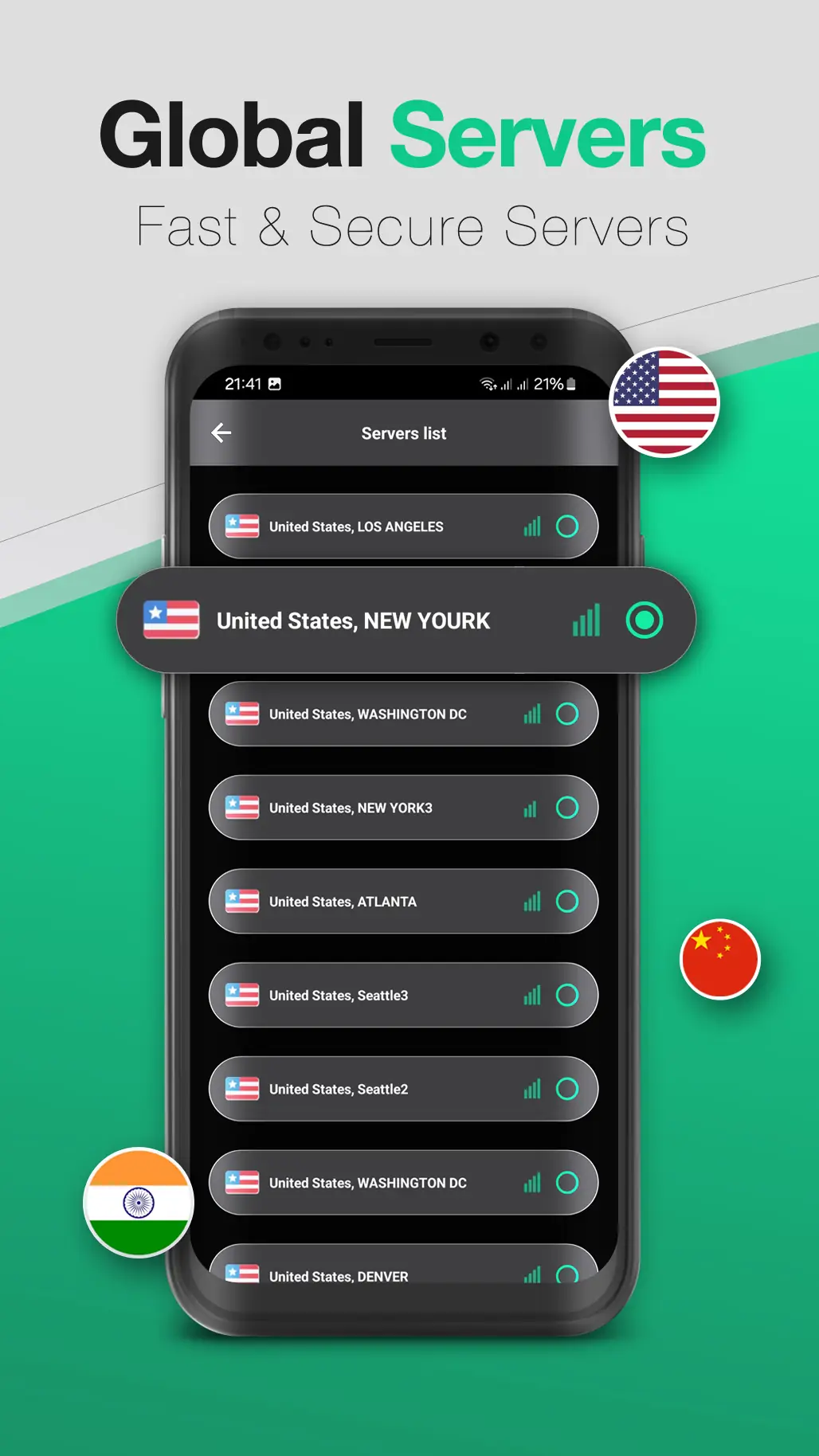Captura de tela Man VPN - Secure VPN Proxy 5