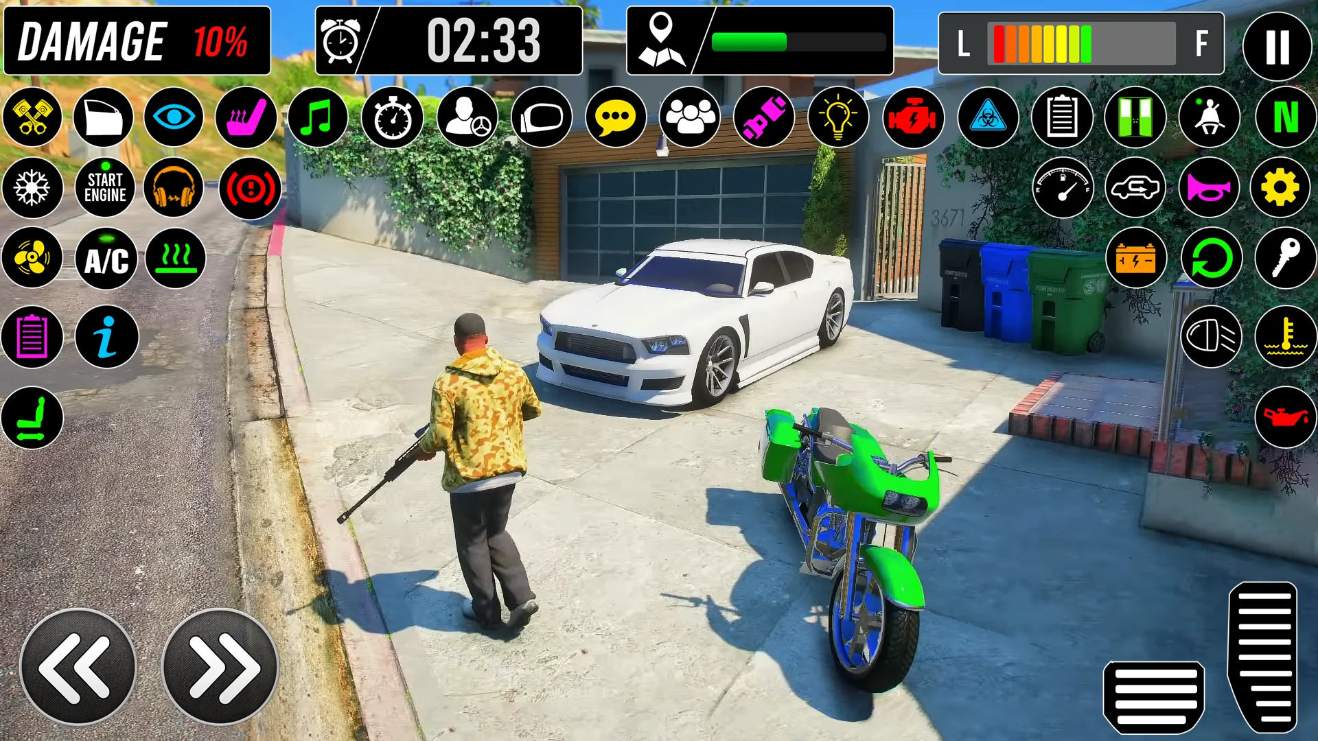 Captură de ecran Miami Gangster: City Crime 3D 1