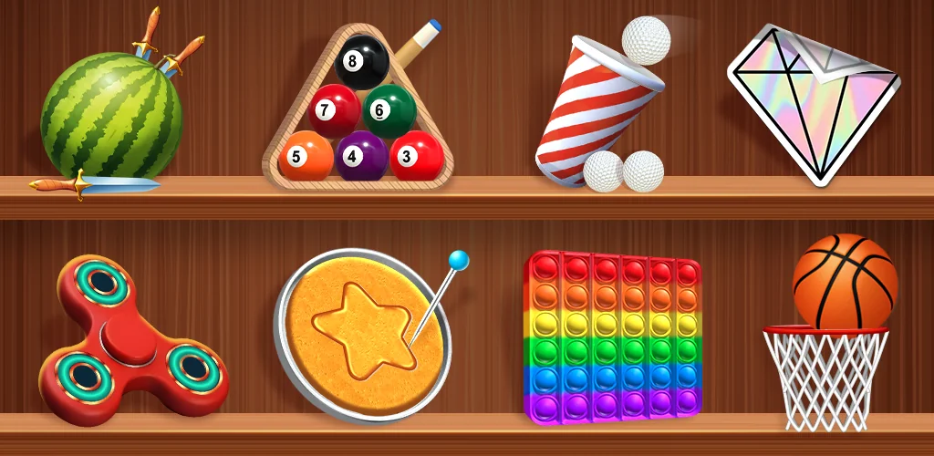 Мини Поп Ит Игры Антистресс игра обложка для Android
