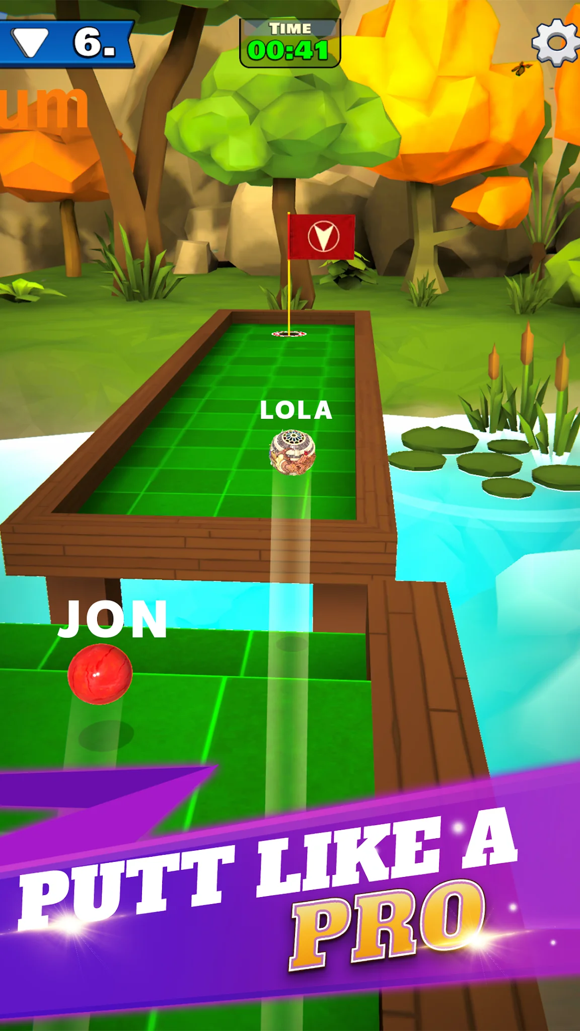 لقطة شاشة Mini Golf Club－PvP Multiplayer %د