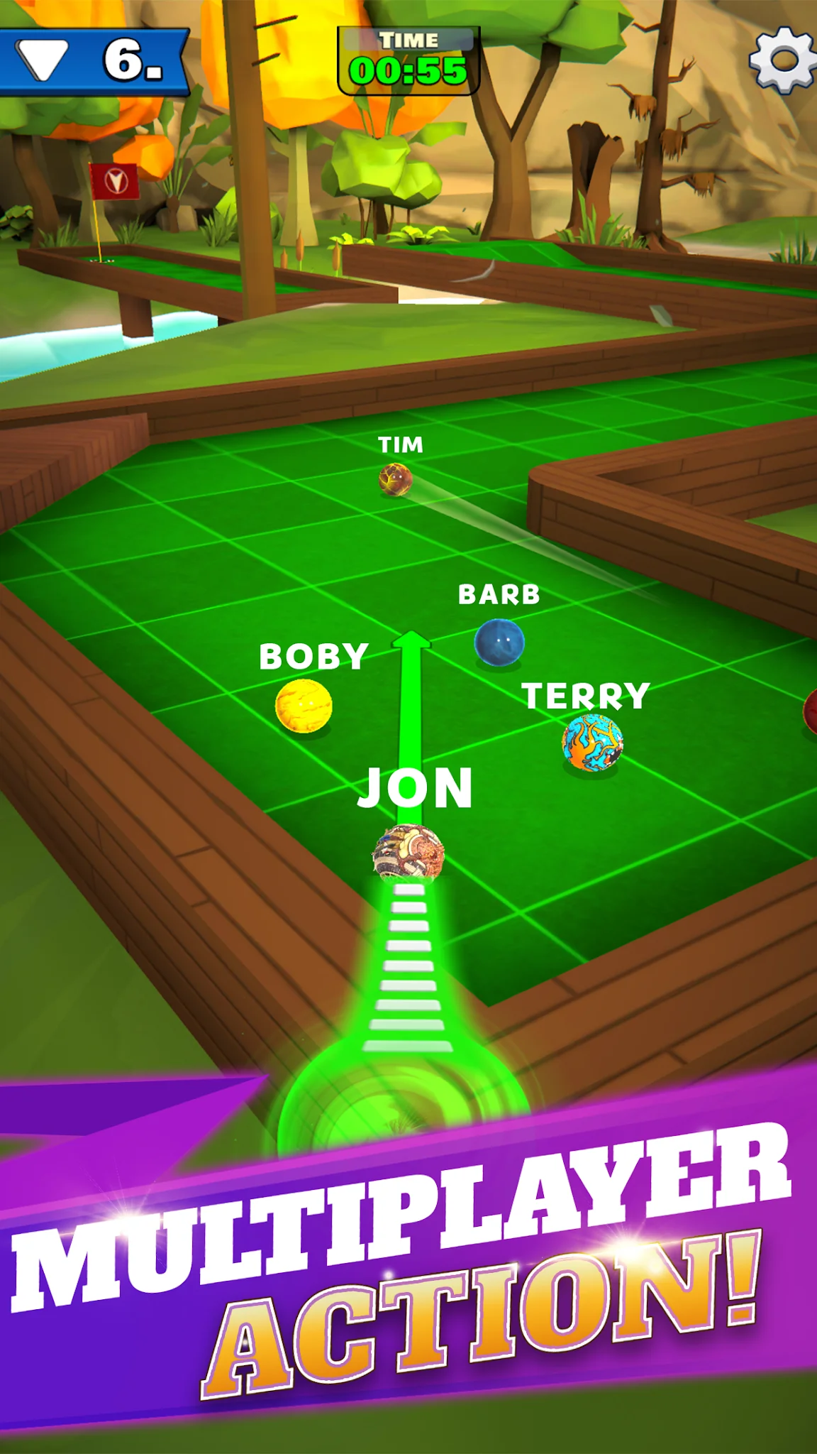 لقطة شاشة Mini Golf Club－PvP Multiplayer %د