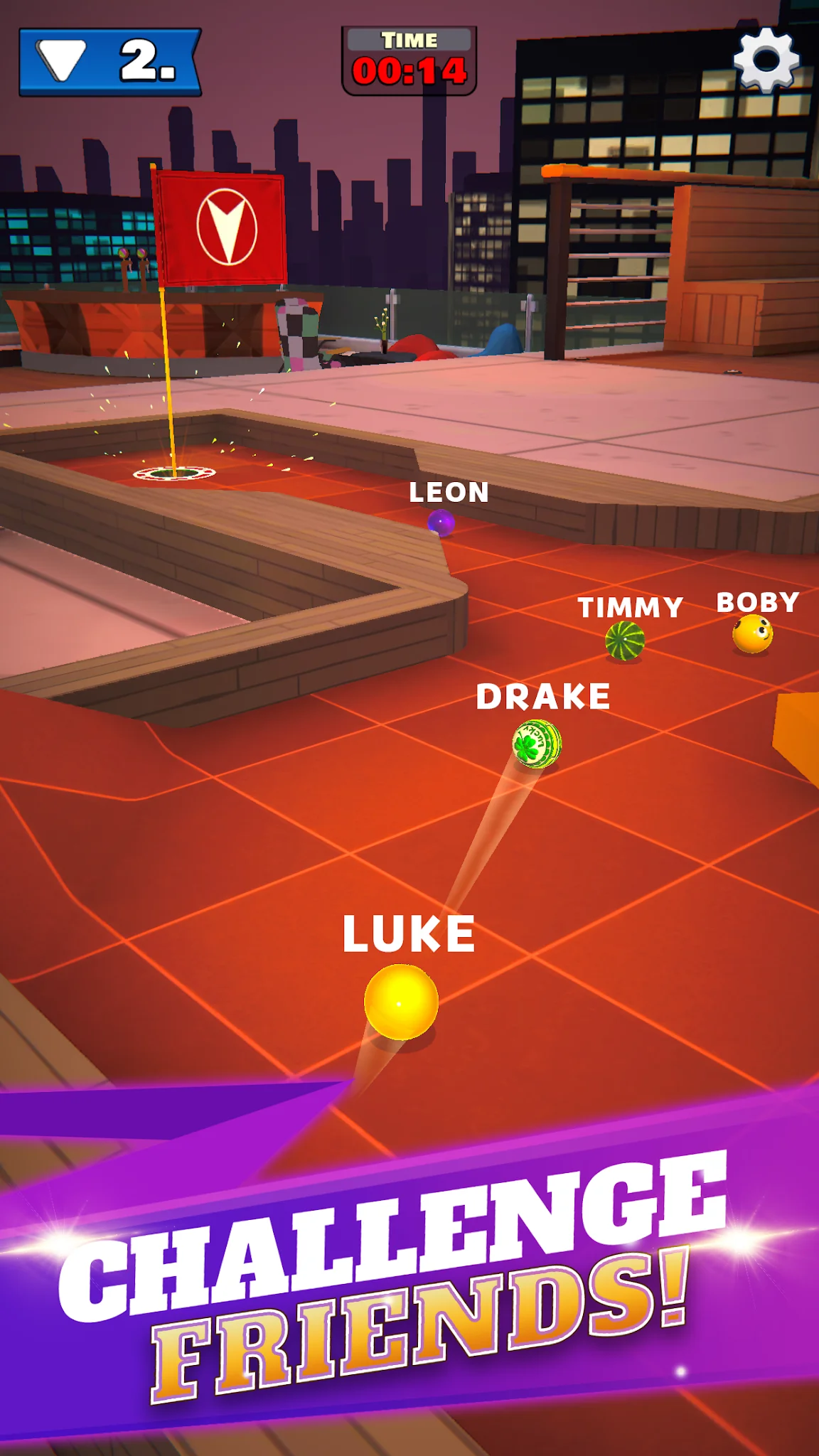 لقطة شاشة Mini Golf Club－PvP Multiplayer %د