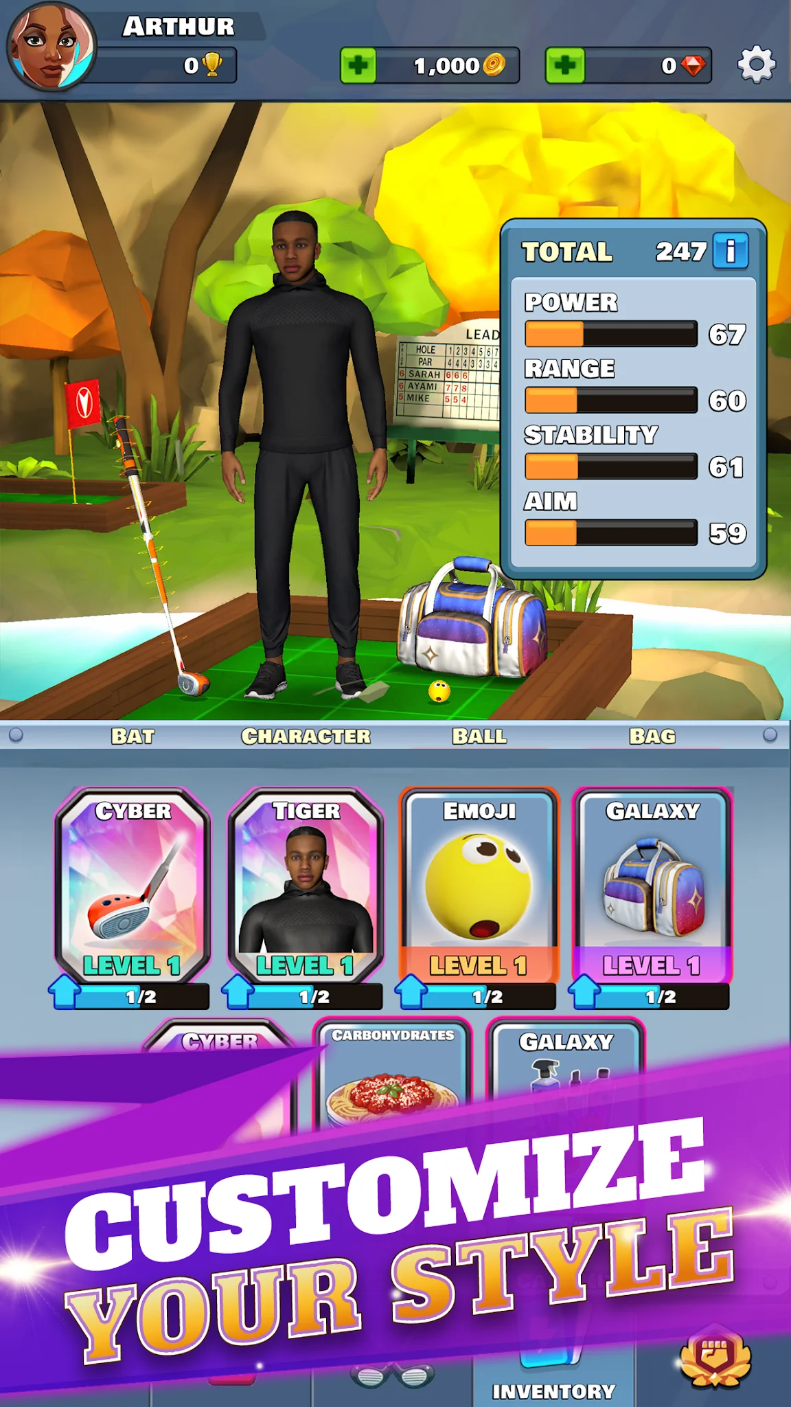 لقطة شاشة Mini Golf Club－PvP Multiplayer %د