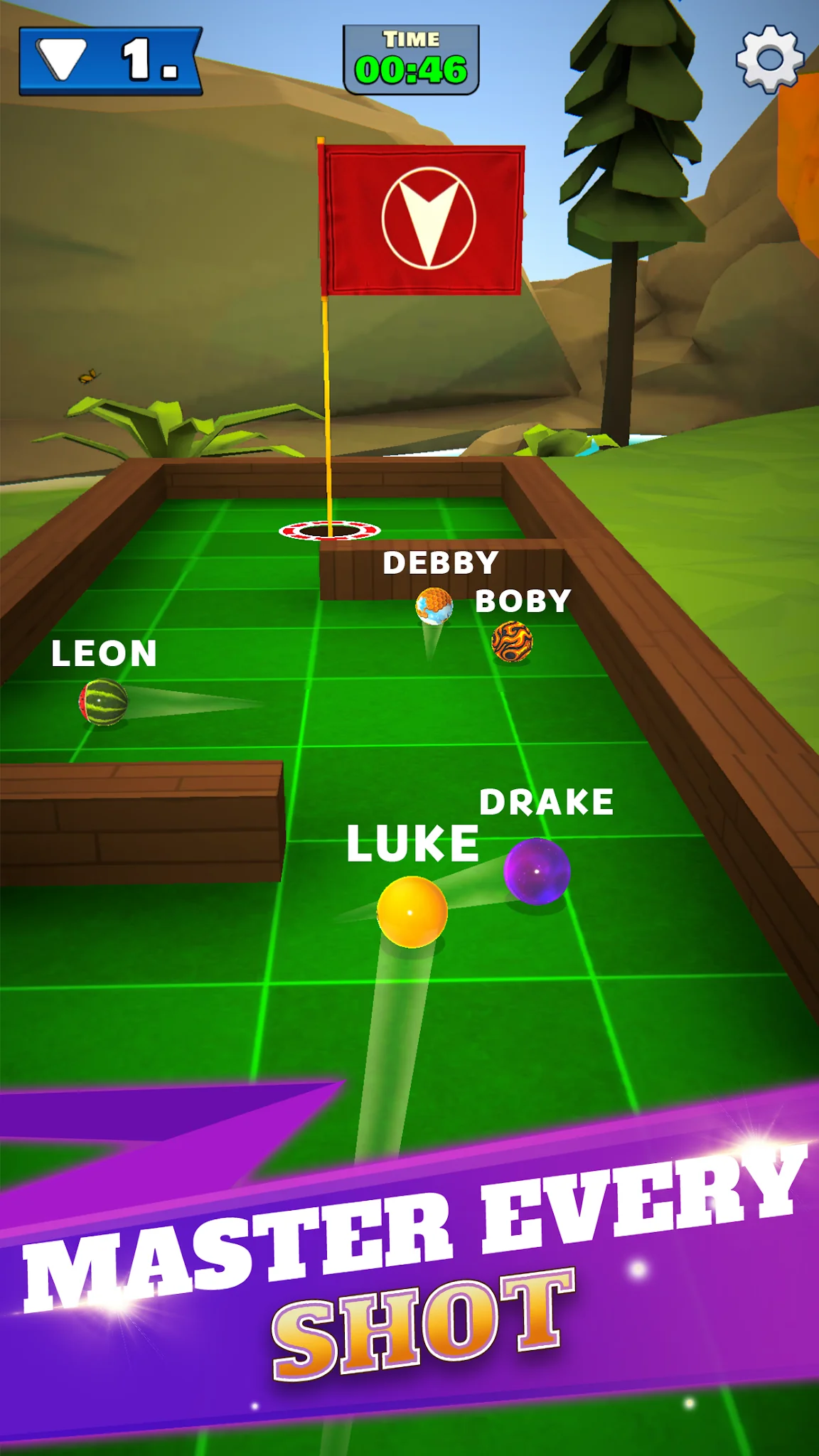 لقطة شاشة Mini Golf Club－PvP Multiplayer %د