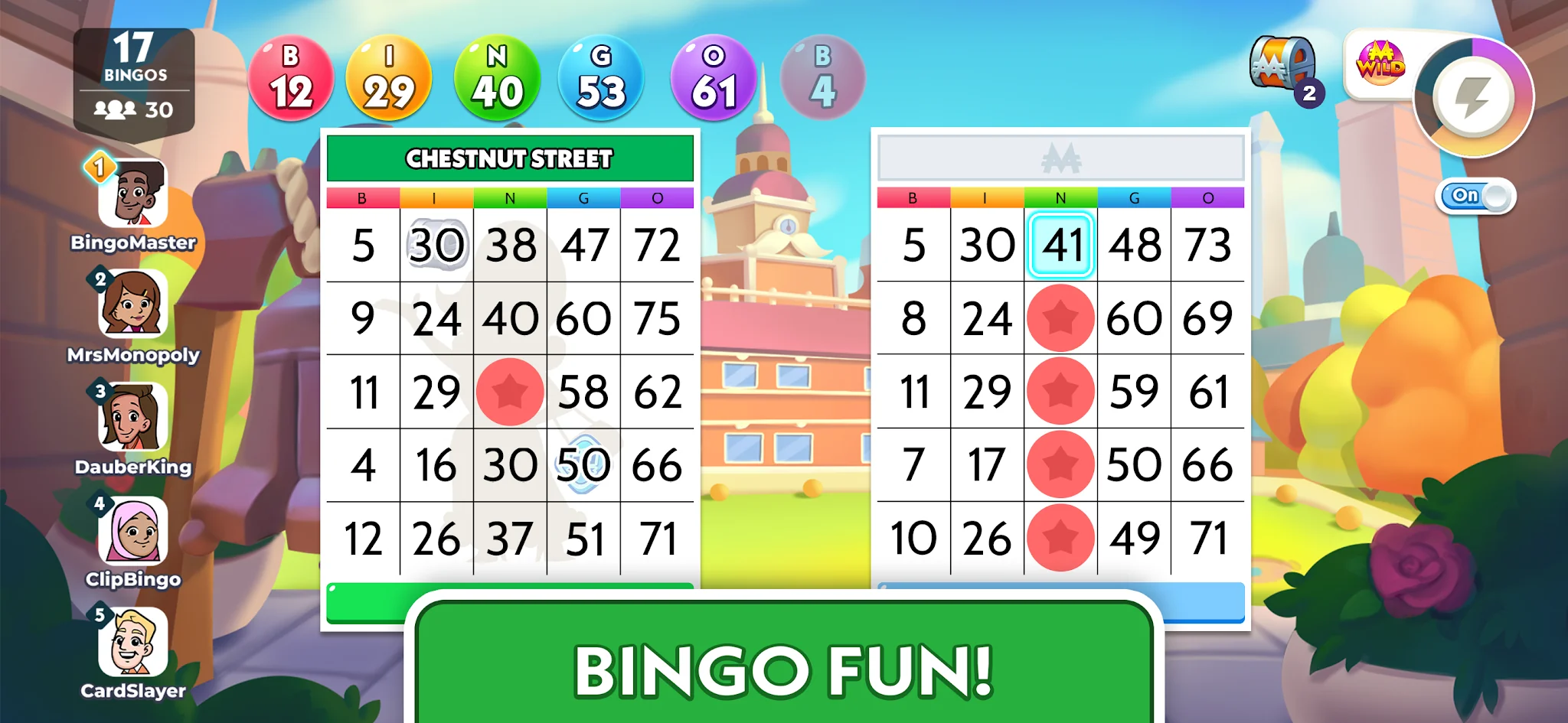 لقطة شاشة MONOPOLY: Bingo! %د