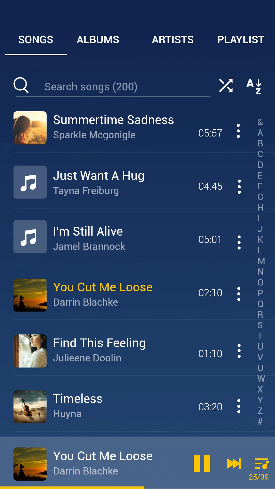 Tangkapan layar Pemutar Musik - Pemutar MP3 3