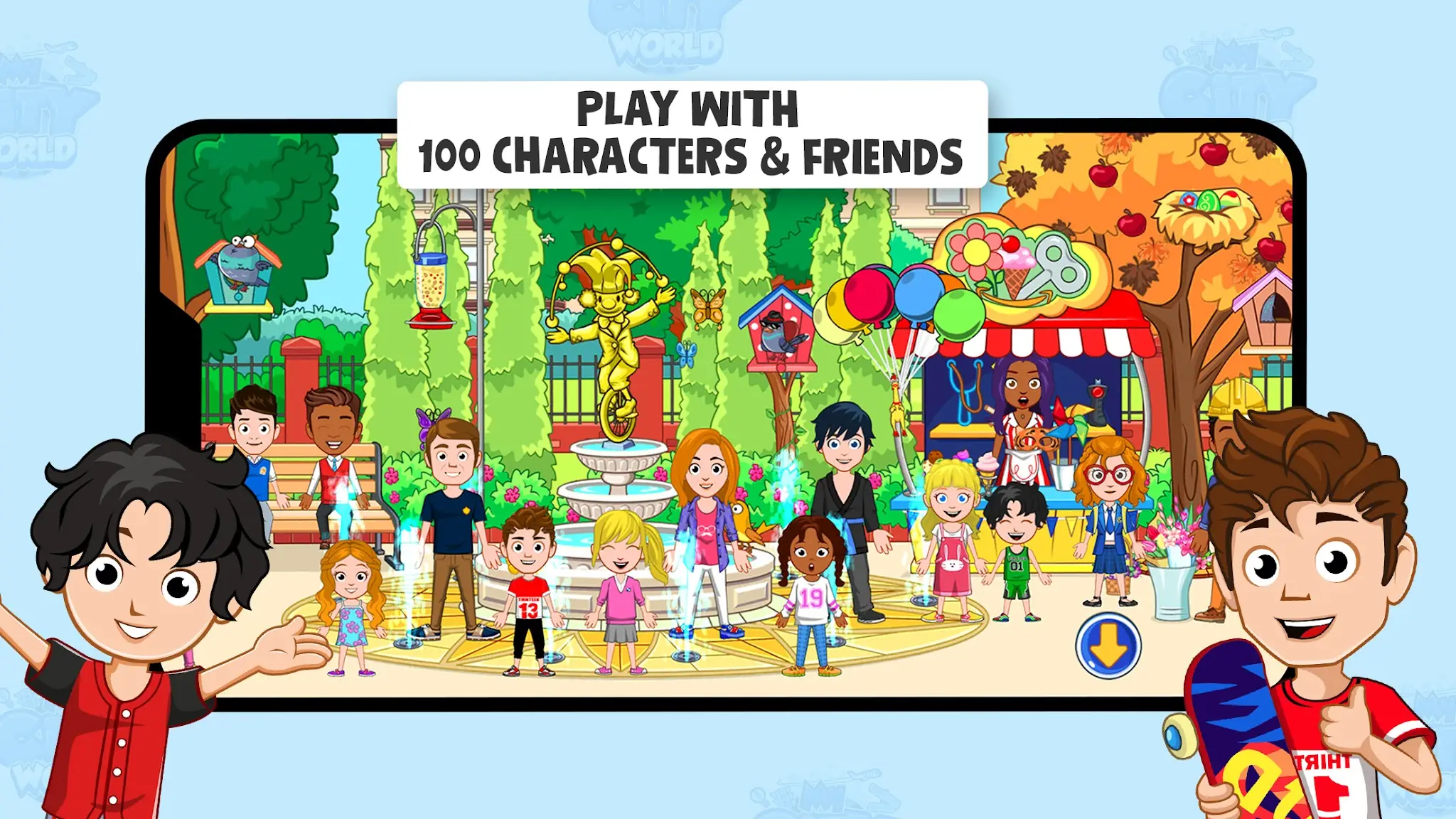 Ảnh chụp màn hình My Town World: Ngôi nhà Búp 6