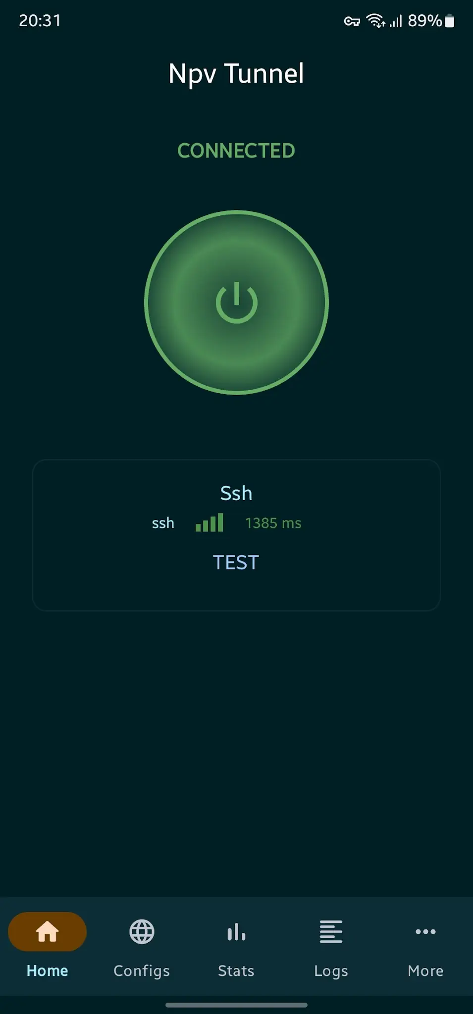 Скриншот Npv Tunnel V2ray/SSH 1