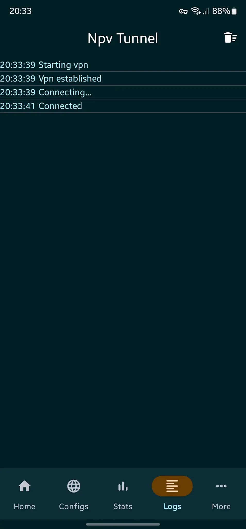 Скриншот Npv Tunnel V2ray/SSH 4