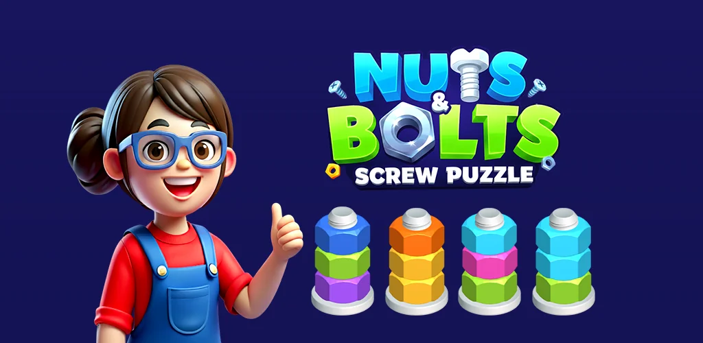 Nut Sort Color - Sorting Games игра корица за Android
