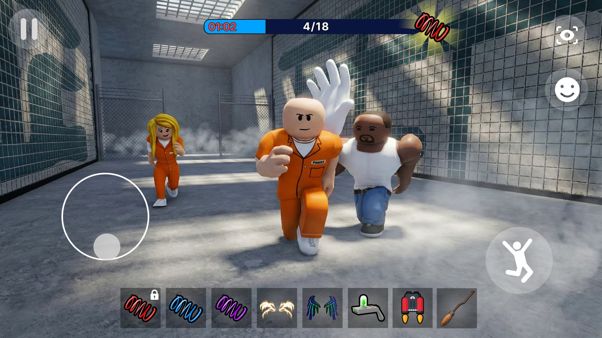 Captura de tela Obby Prison Escape Scary Games 1