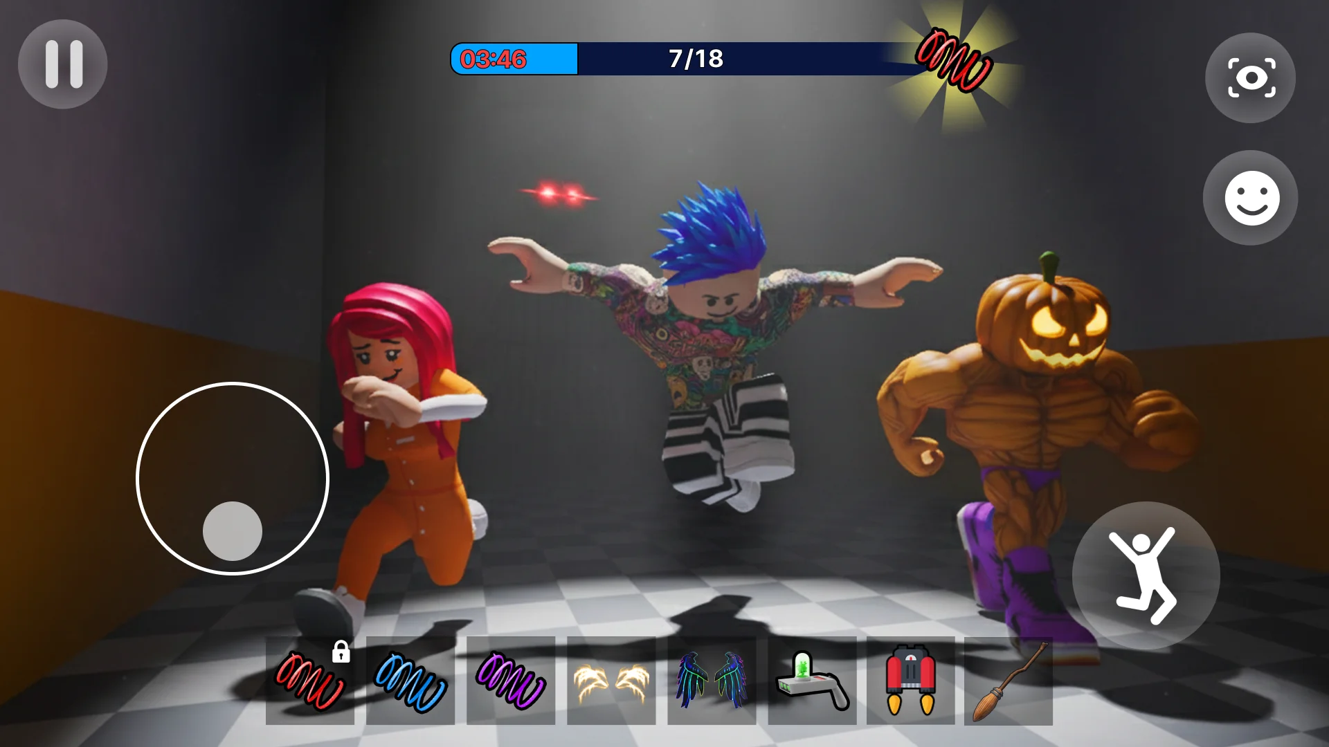 Captura de tela Obby Prison Escape Scary Games 4