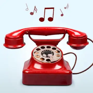 옛날 전화 벨소리 아이콘