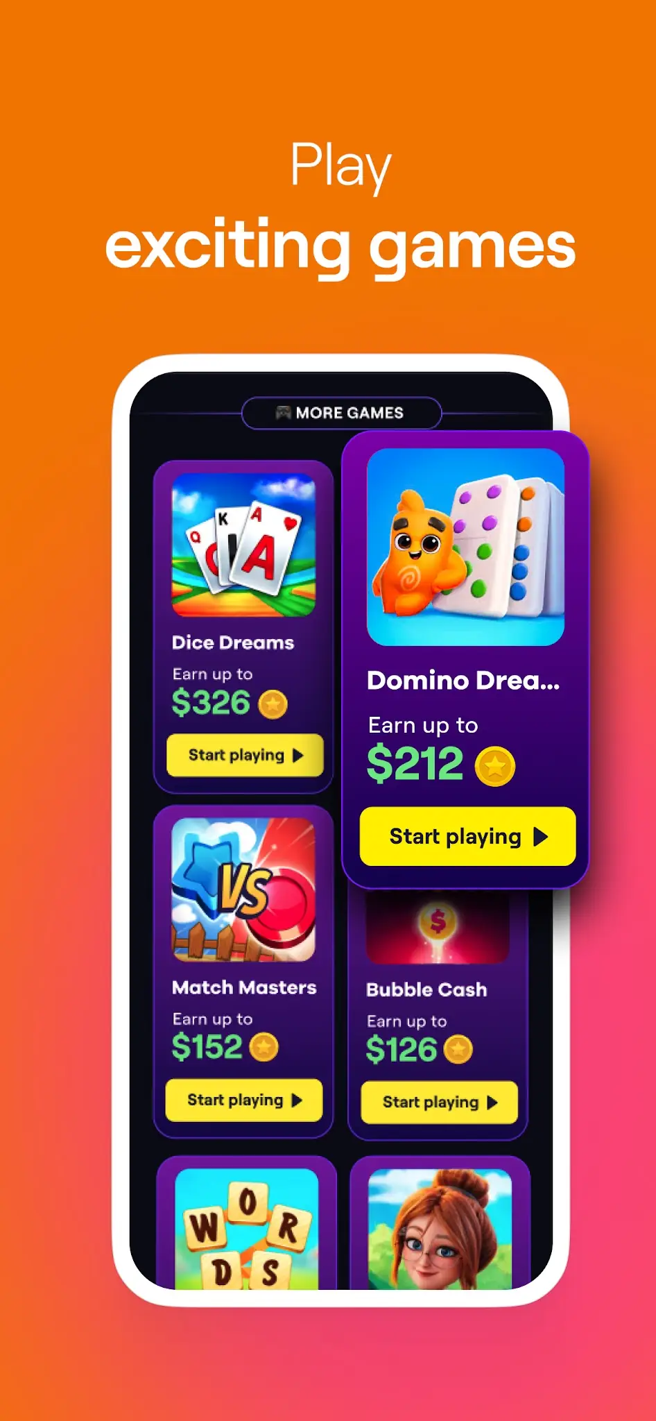 Snímek obrazovky Playful Rewards: Play & Earn 2