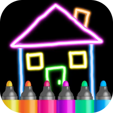 Kids Drawing Games for Toddler आइकन