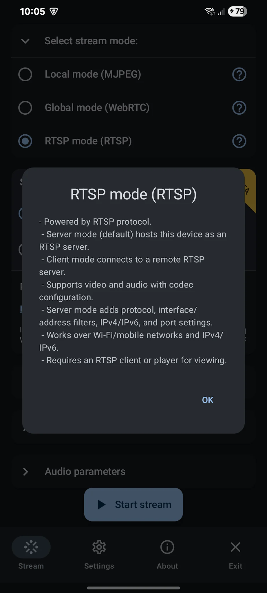 Screenshot ScreenStream 8