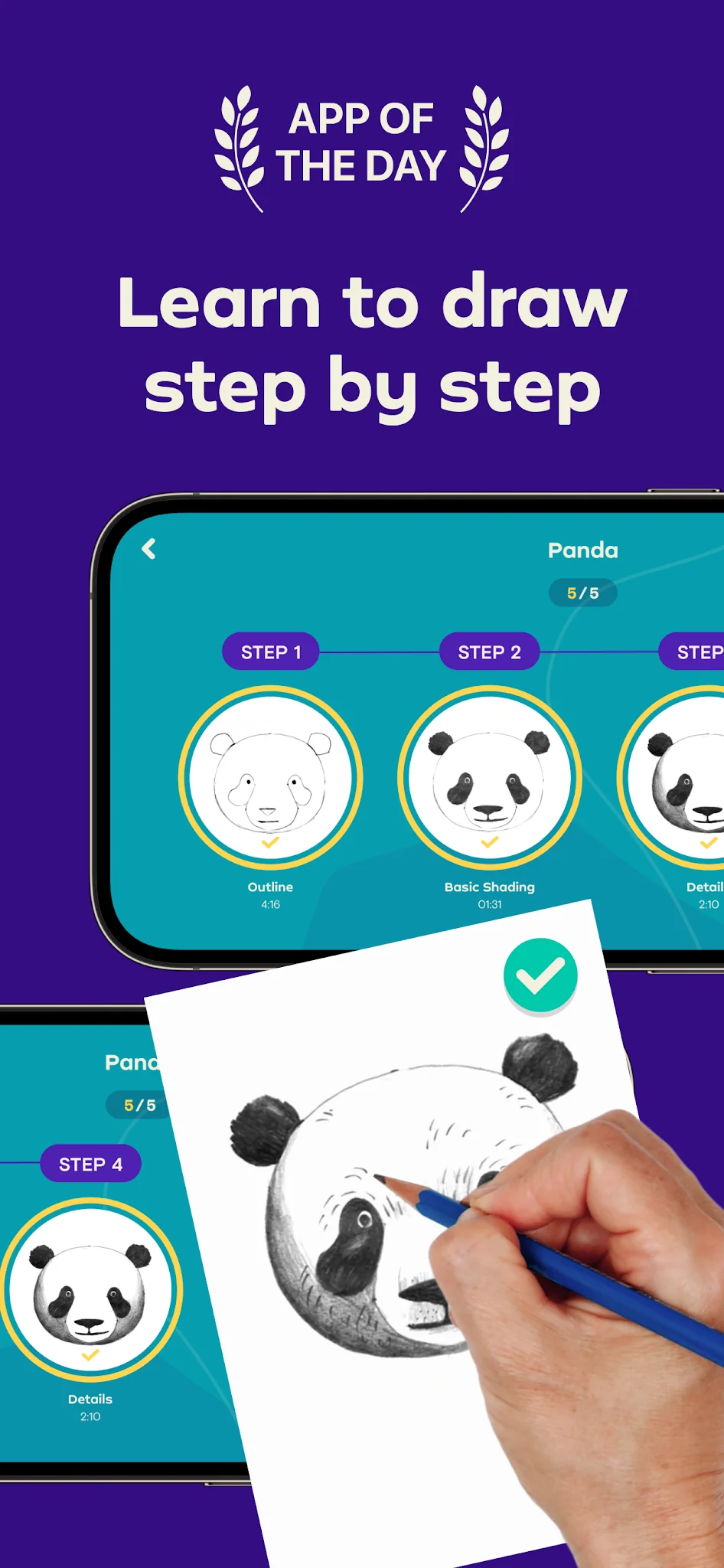 Ekran Görüntüsü Simply Draw: Learn to Draw 1