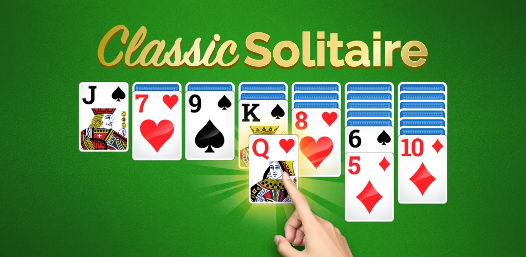Solitaire - Karten-Klassiker Spiel Titelbild für Android
