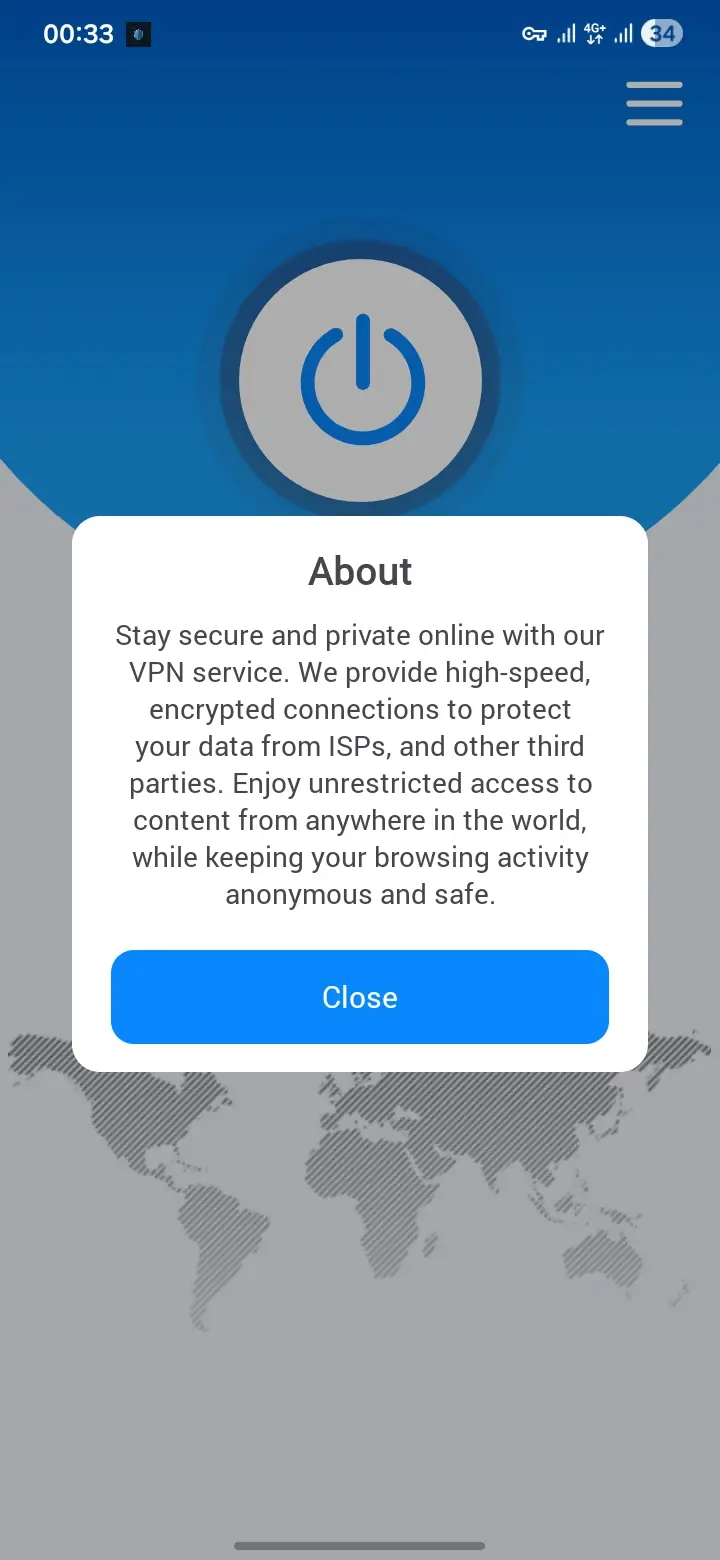 Captura de tela Soren VPN 4
