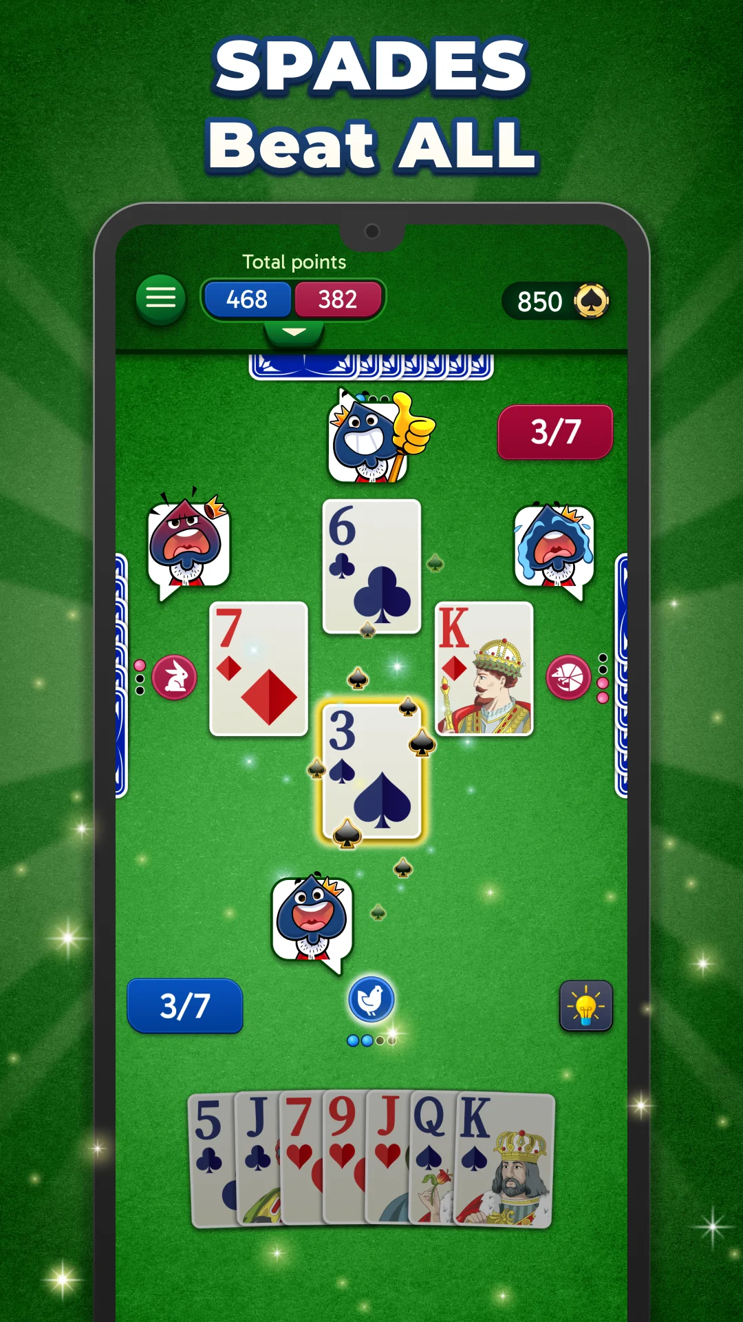 Screenshot Spades Stars - Card Game 6
