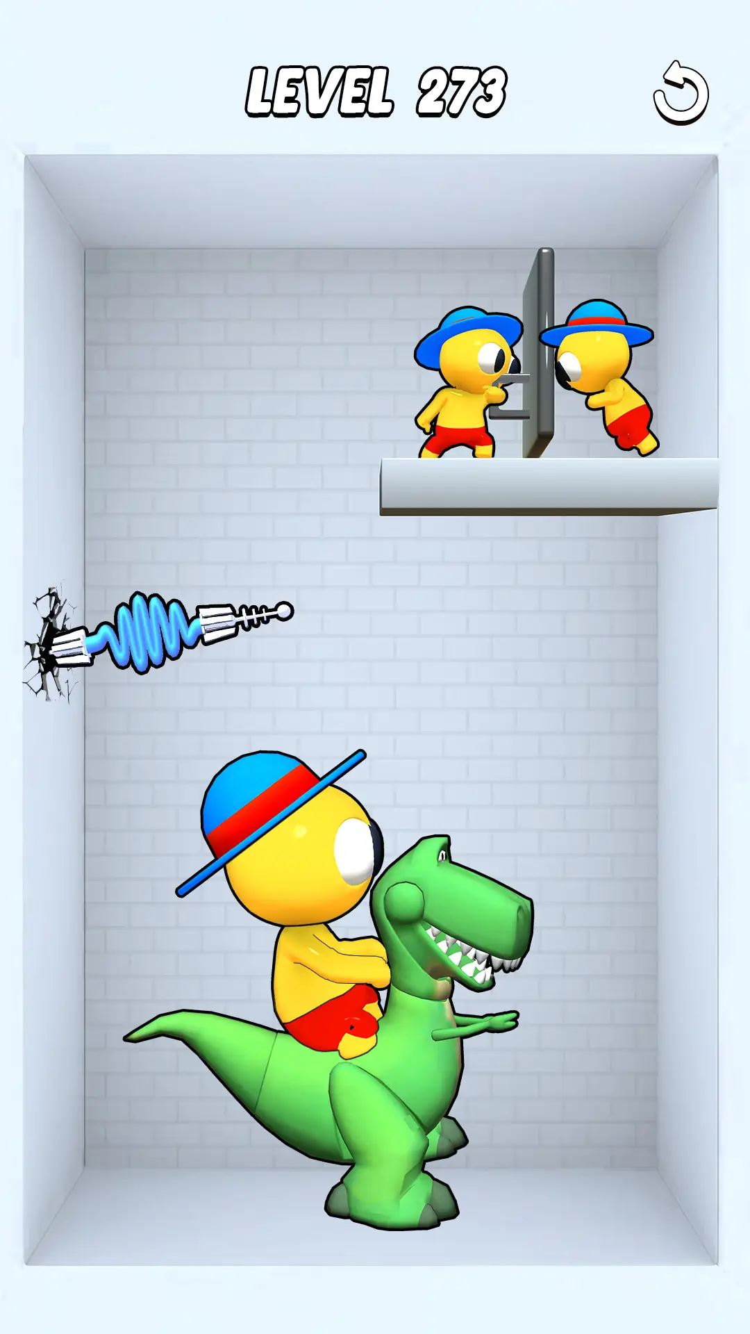 Скриншот Spring Spear: Aim & Snap 5