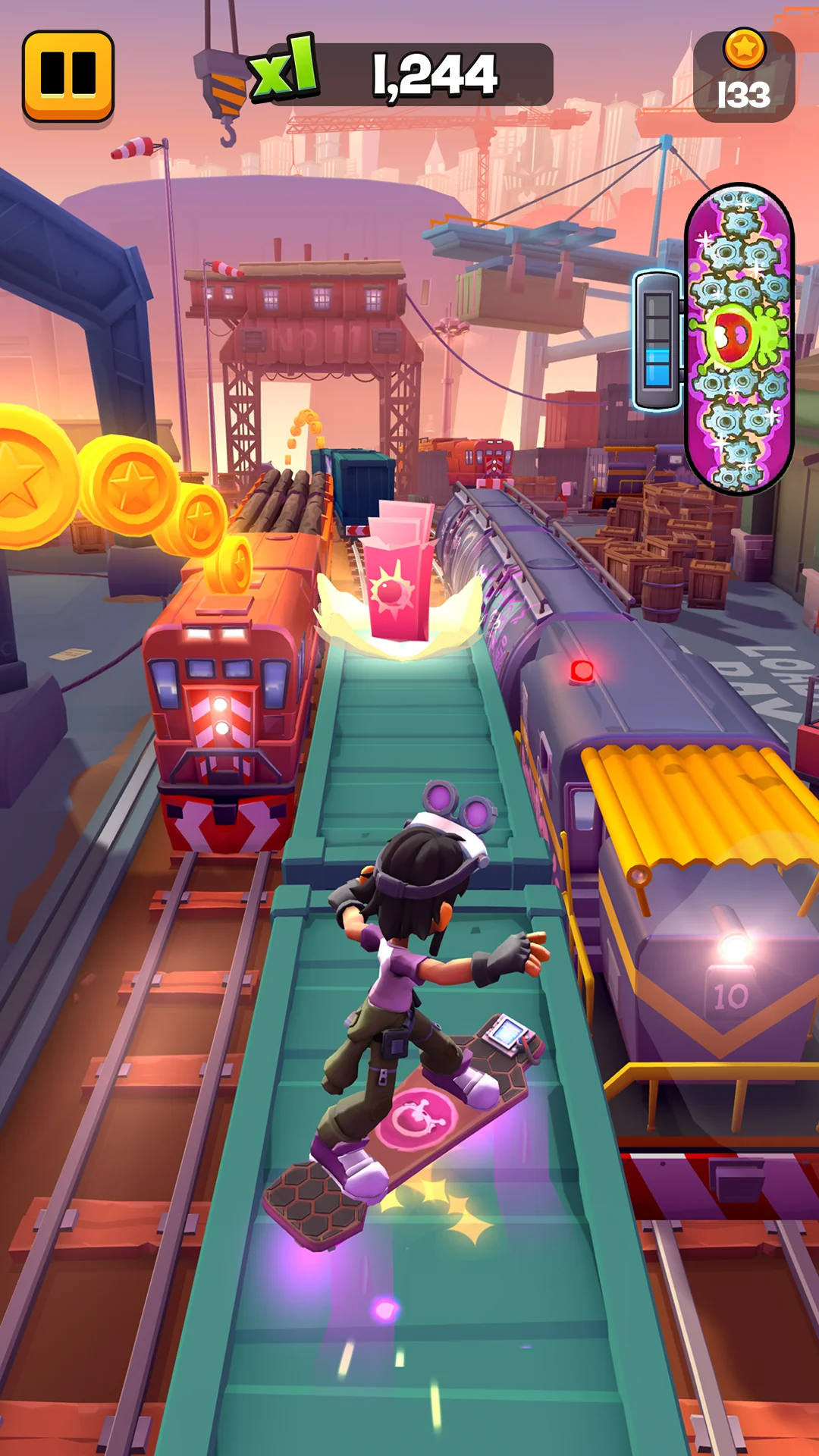 Скриншот Subway Surfers City 3