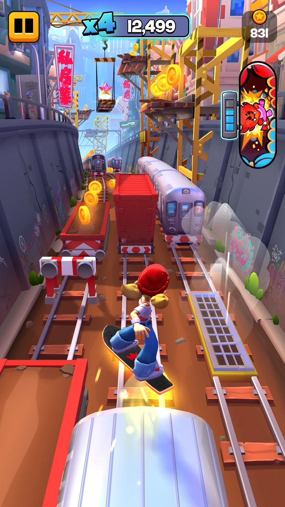 Скриншот Subway Surfers City 4