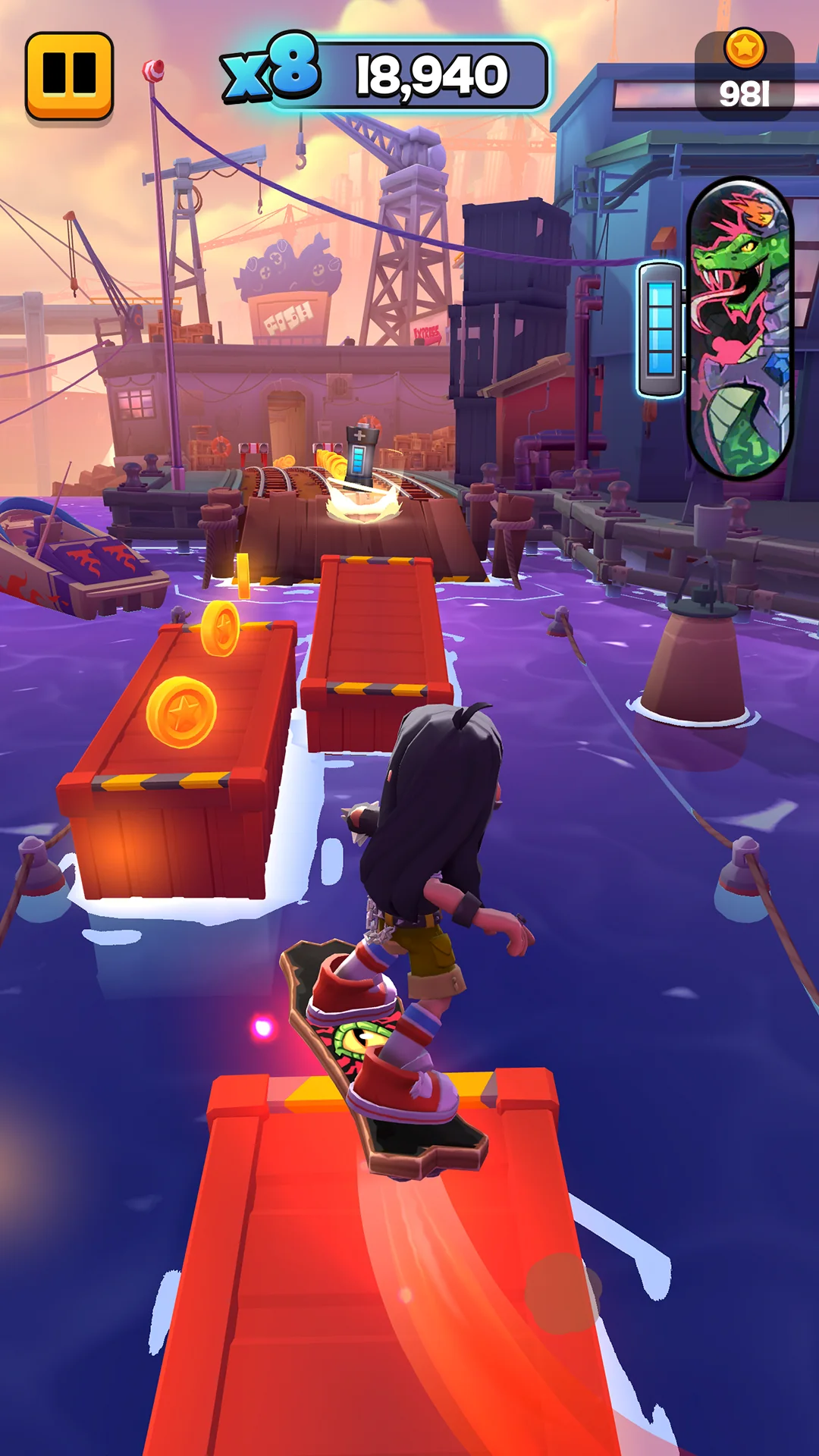 Скриншот Subway Surfers City 7