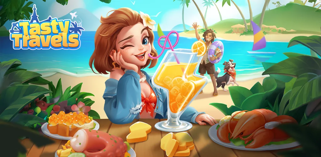Tasty Travels: Merge Game игра обложка для Android