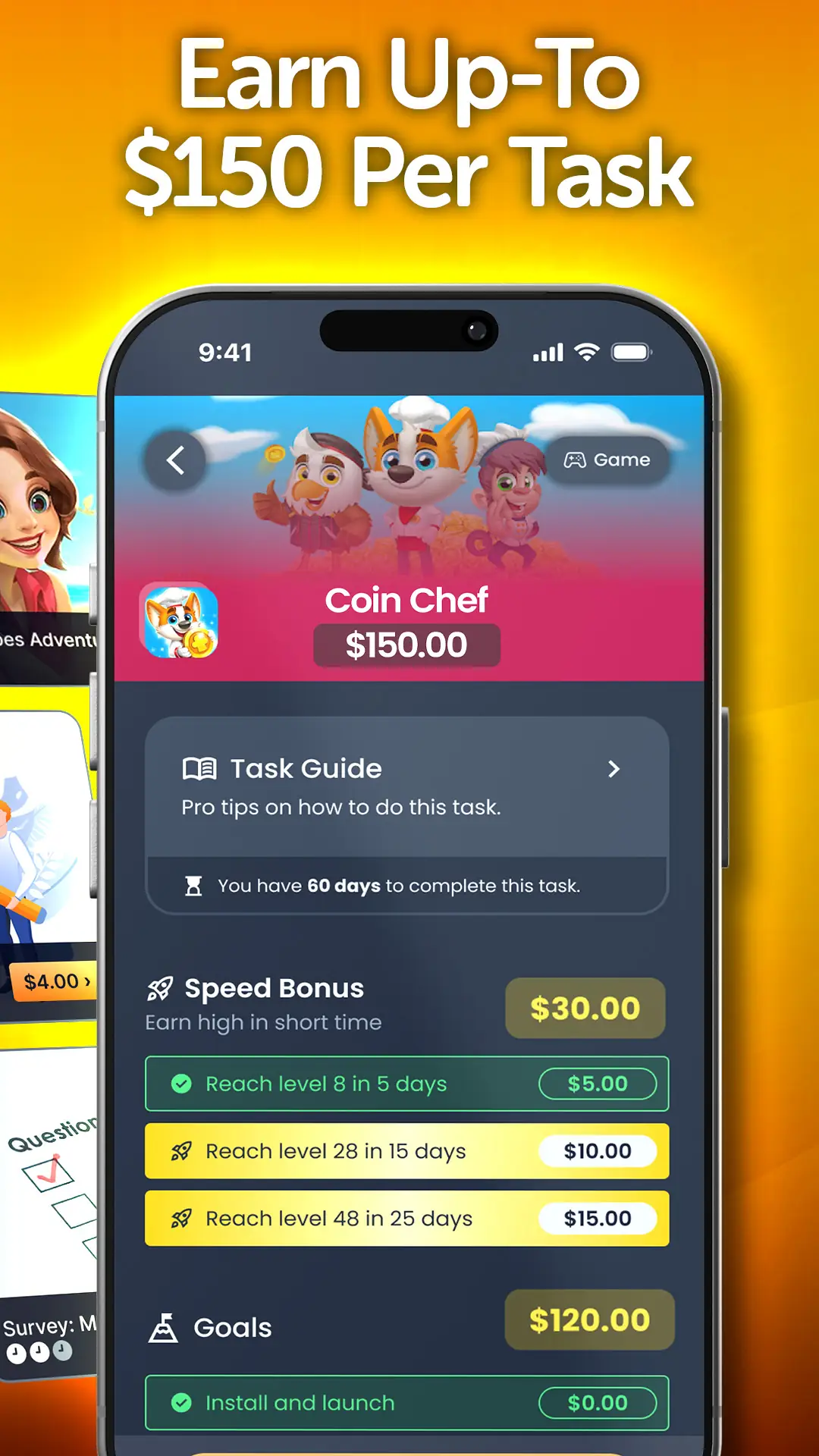 截图 Testerup: Make Money Fast 3